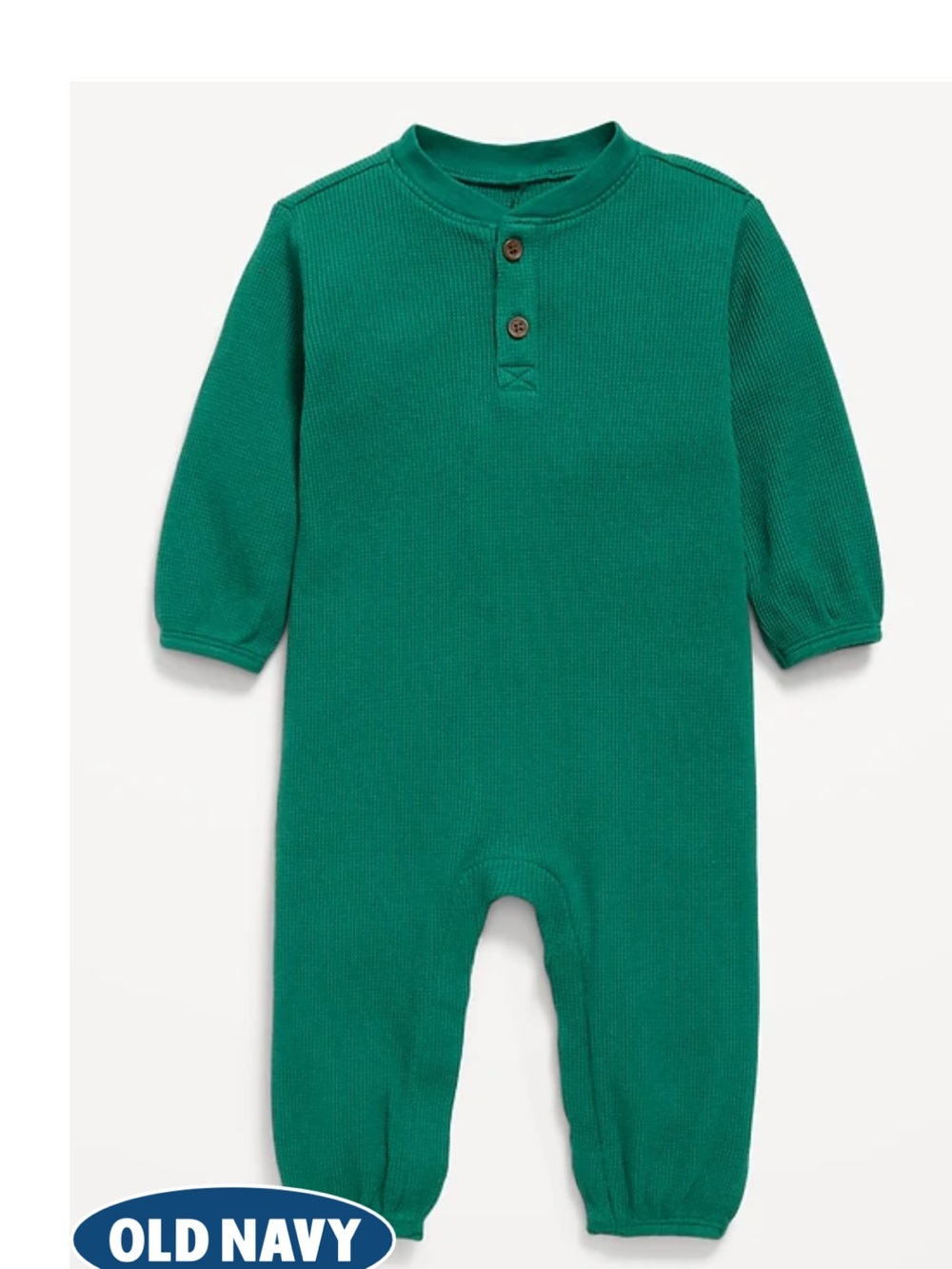 Old Navy Emerald Green Knit Baby One-Piece